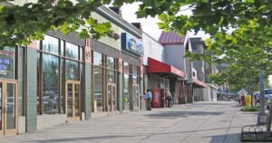 DC Adams morgan retail streetscape