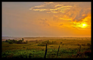 Sunrise over Kansas