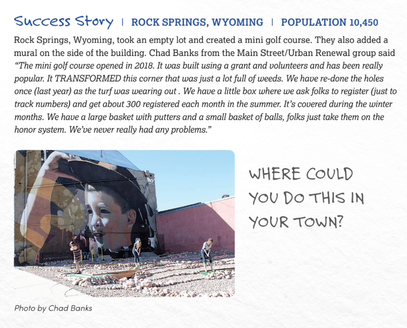 rock springs mini golf