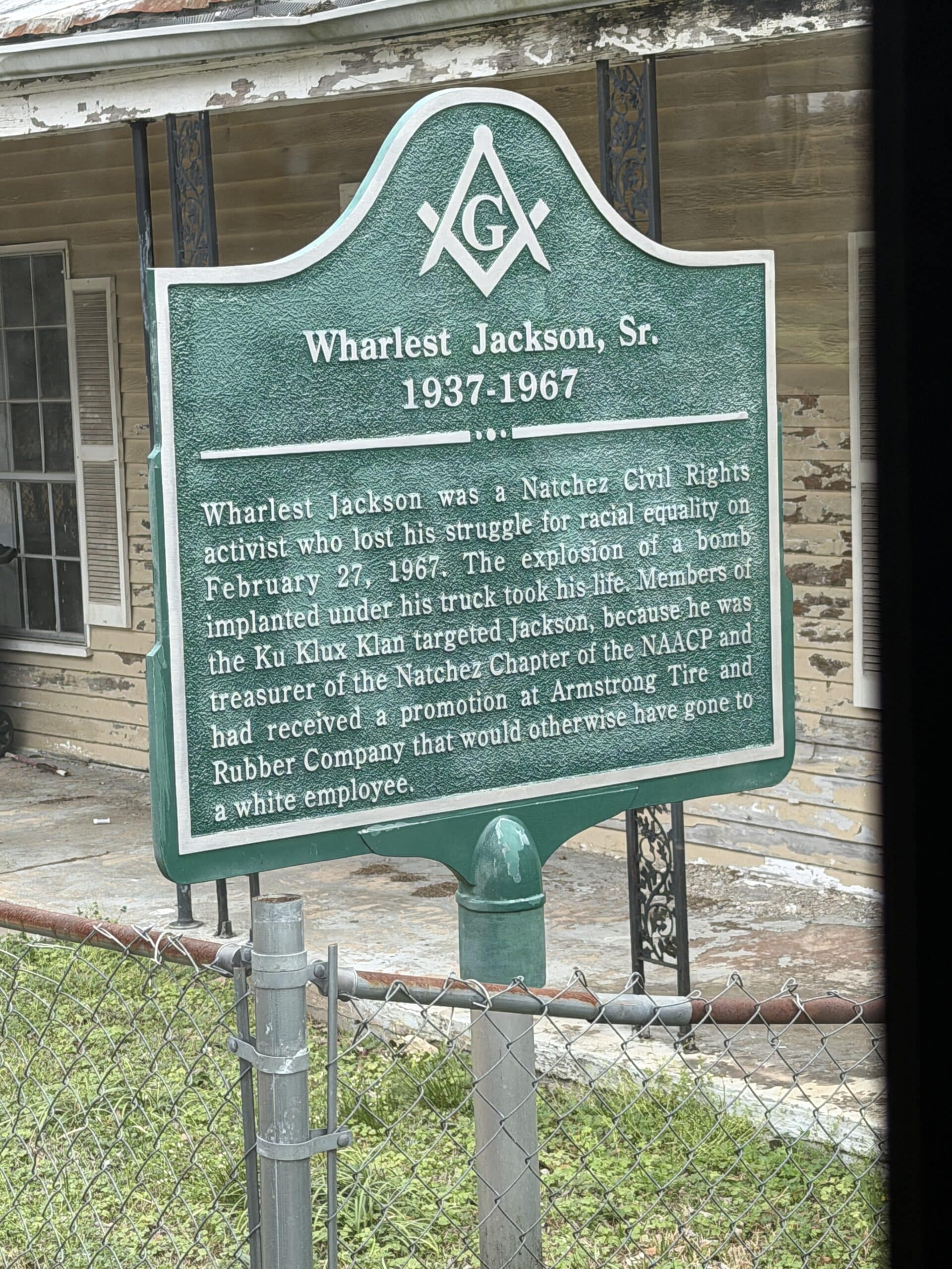 historical sign