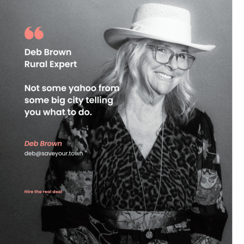 flyer for Deb to be hired