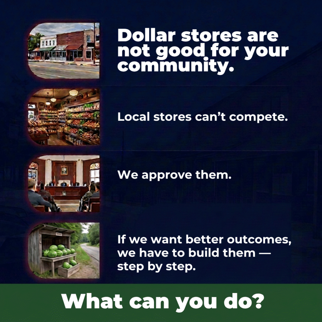 dollar stores are not good for your community