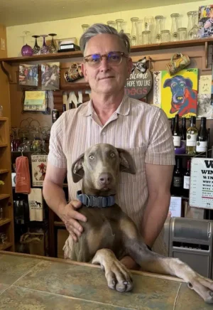 Glen and his dog