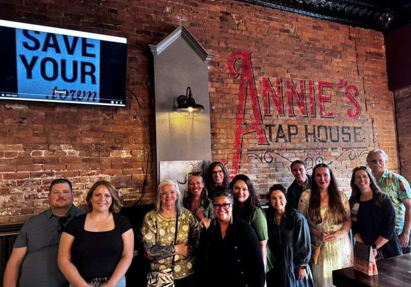 The group at Annie's Tap House